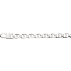 Bracelet Maille Marine Argent 19cm