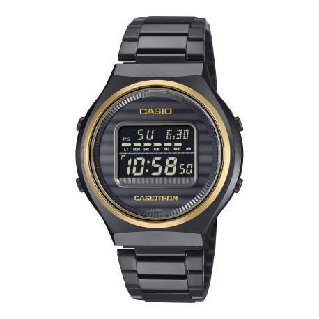 CASIOTRON TRN-50ZE-1AER 50th Anniversary Black and Gold Edition Limitée