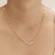Collier  Argent Doré