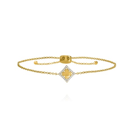 Bracelet Charles Garnier Losange & Trèfle LÉGENDE