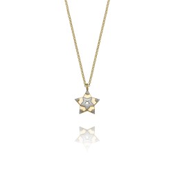 Collier Charles Garnier LÉGENDE Etoile Doré