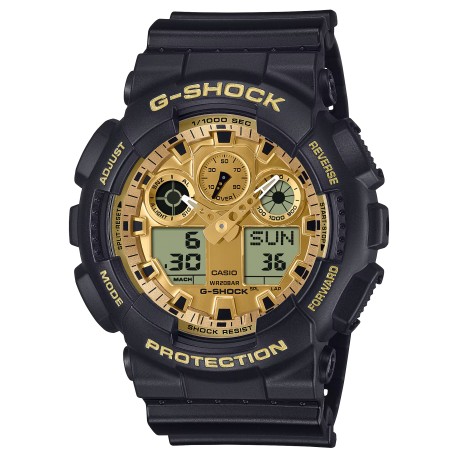 G-SHOCK GA-100GGB-1A9ER Black & Gold