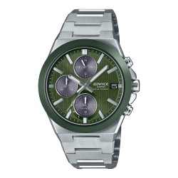 EDIFICE Chronographe EFS-S650D-3AEF Solar Saphir Céramique