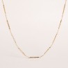 Collier plaqué or