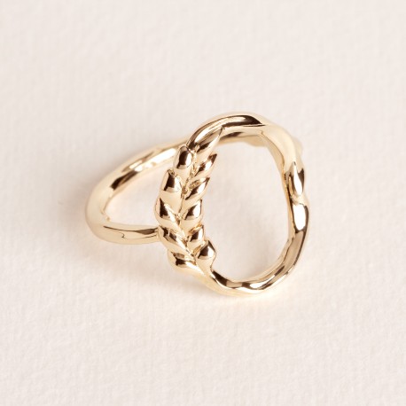 Bague plaqué or